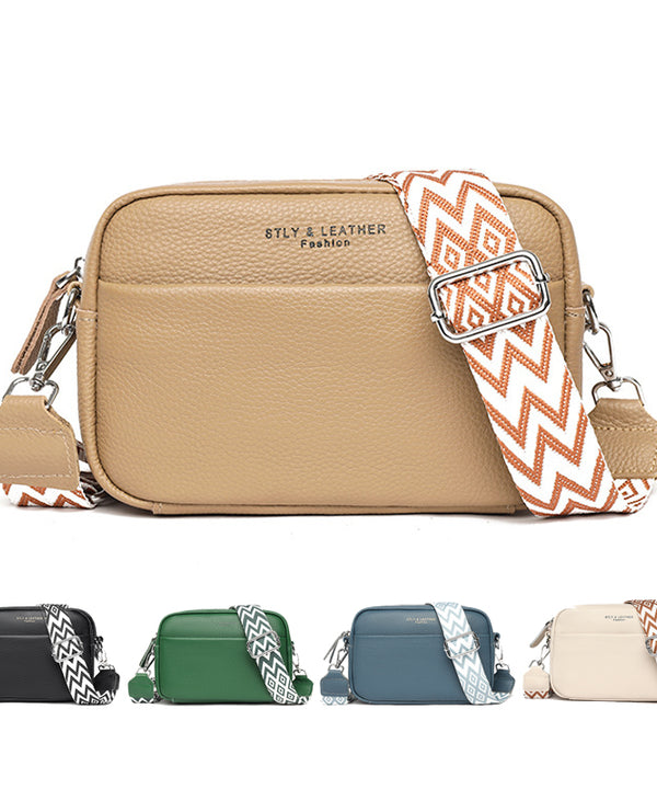 Fashion Shoulder Crossbody Bags With Rhombus Embroidered Wide Shoulder Strap Cute Small Square Bag Women