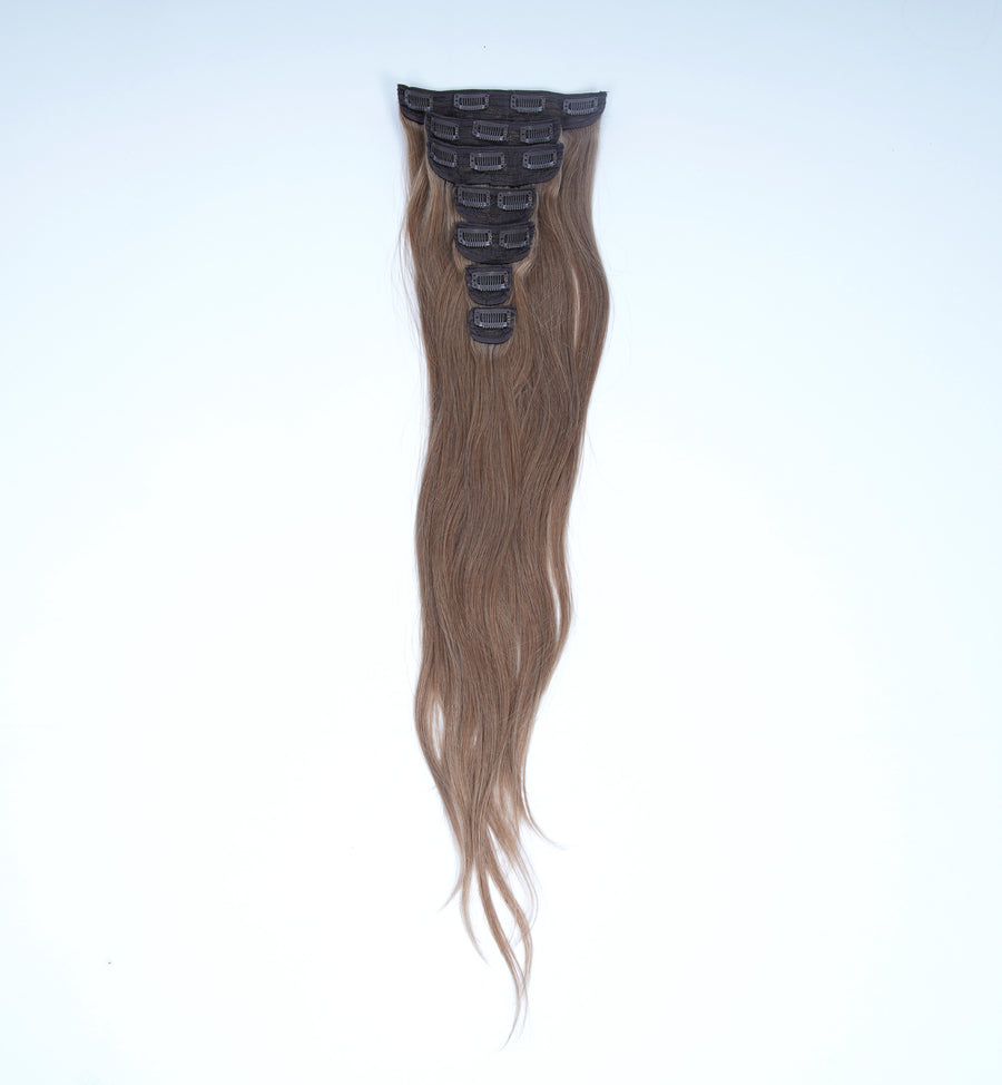 Clip-in Hair Extensions - Set of 7 (16 inch)