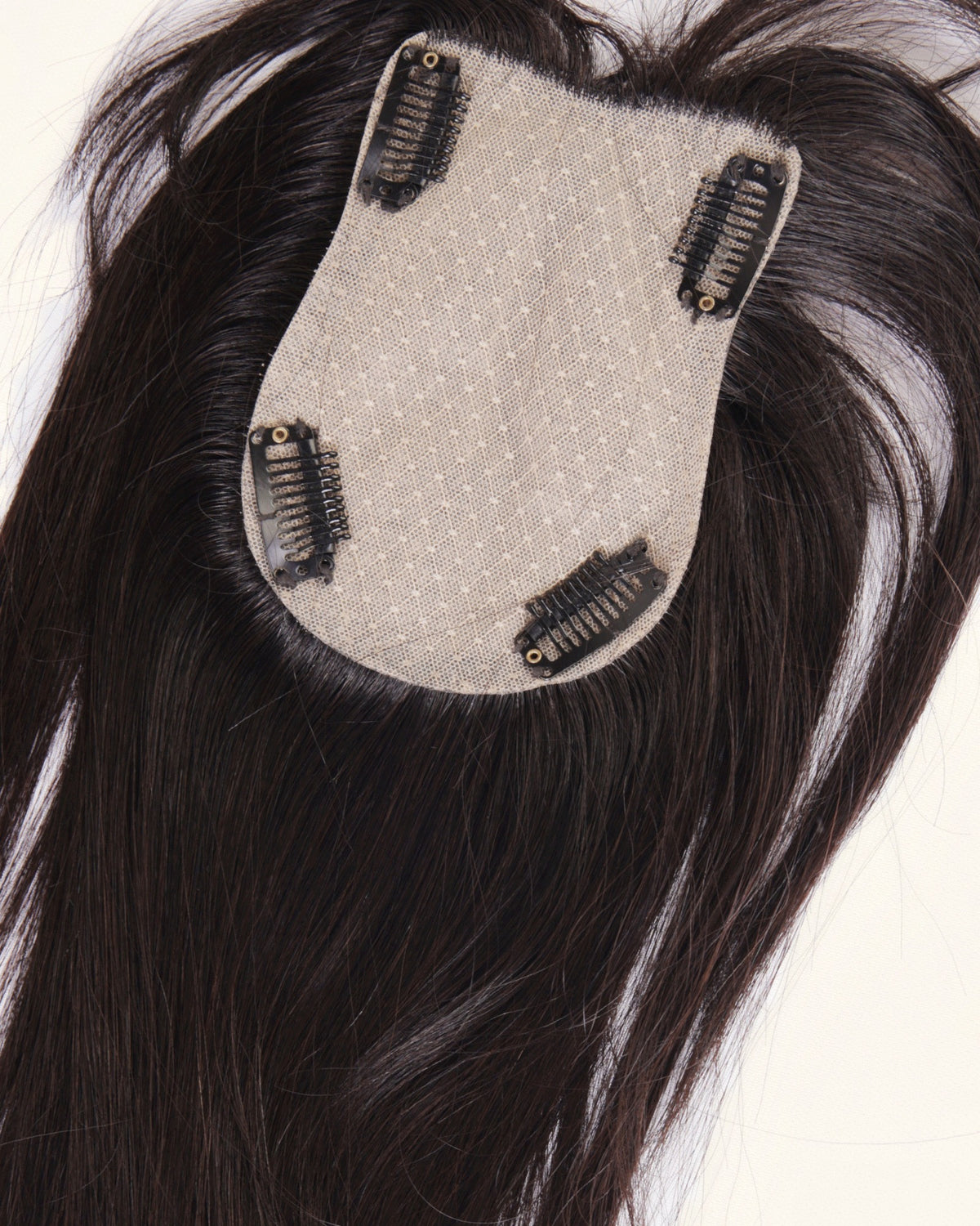 FengFleur 9x13 hair topper base with clips